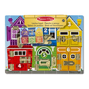 Educational Game Melissa & Doug Latches Board