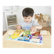 Educational Game Melissa & Doug Latches Board