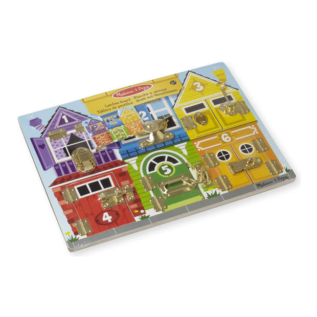 Educational Game Melissa & Doug Latches Board