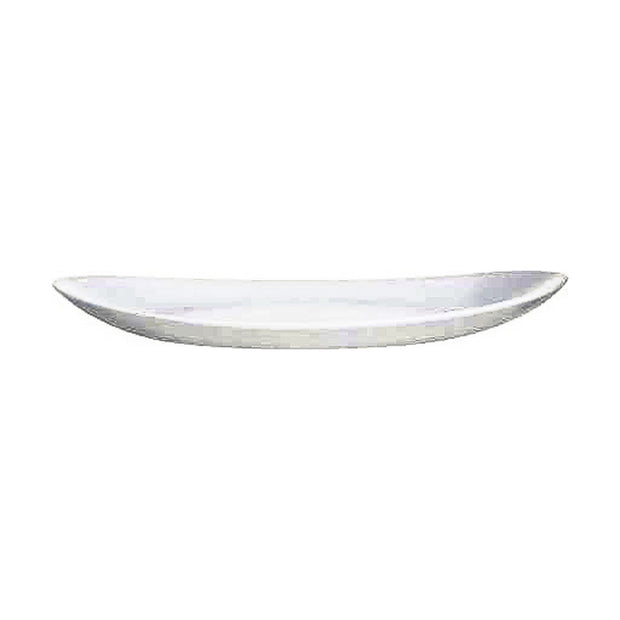 Flad plade Arcoroc Weiß Glas