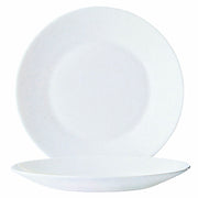 Geschirr-Set Arcoroc Restaurant Weiß Glas (Ø 23,5 cm) (6 uds)