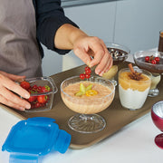 Eiscreme- und Milchshakes-Becher Luminarc Durchsichtig 2 Stück 38 cl