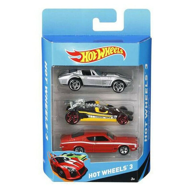 Vehicle Playset Hot Wheels Metal (3 Pcs)