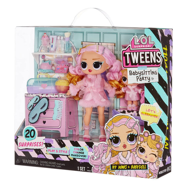 Dolls LOL Surprise! Babysitting Party 22 Pieces