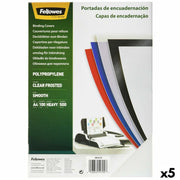 Binding Covers Fellowes 100 Pieces Transparent A4 polypropylene (5 Units)