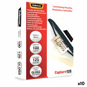 Laminating Pouches Fellowes 100 Pieces Transparent (10Units)