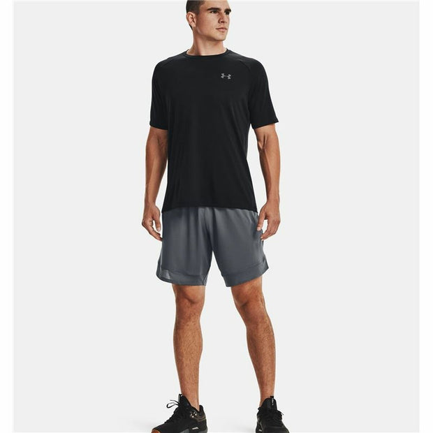 Herren Kurzarm-T-Shirt Under Armour Tech 2.0 Schwarz