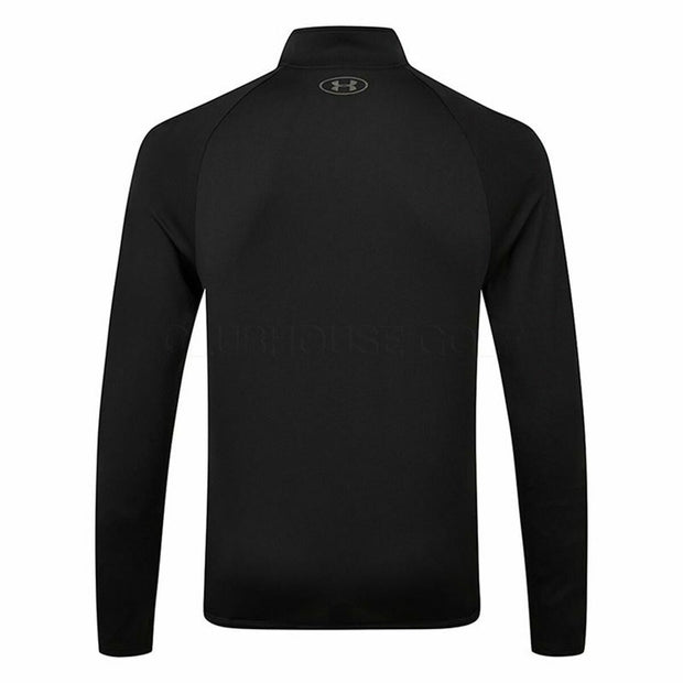 Herren Langarm-Hemd Under Armour Tech Schwarz Bunt