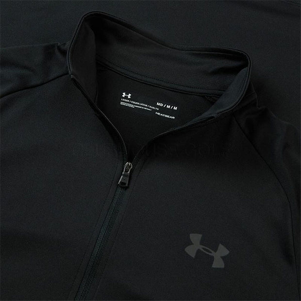 Herren Langarm-Hemd Under Armour Tech Schwarz Bunt