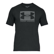 Herren Kurzarm-T-Shirt Under Armour BOXED SPORTSTYLE Schwarz