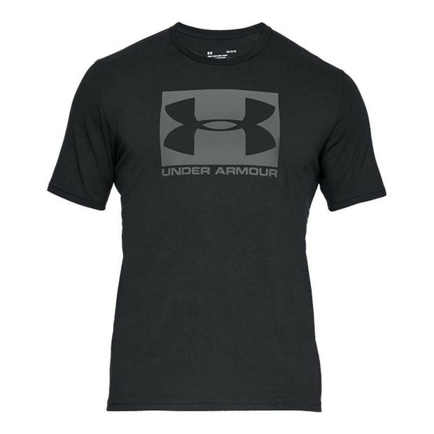 Herren Kurzarm-T-Shirt Under Armour BOXED SPORTSTYLE Schwarz