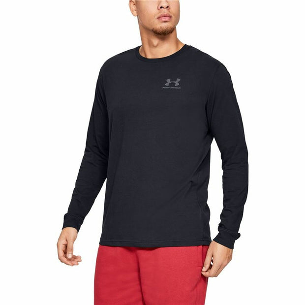 Herren Langarm-T-Shirt Under Armour Sportstyle Schwarz