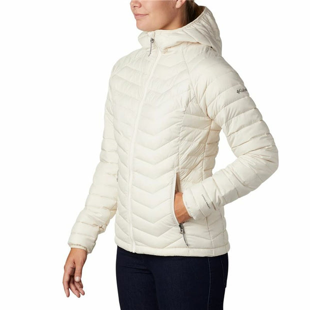 Sportjacke für Frauen Columbia Powder Lite Weiß