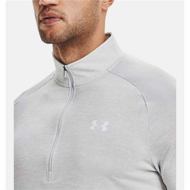Herren Langarm-T-Shirt Under Armour Tech 2.0 1/2 Zip Weiß