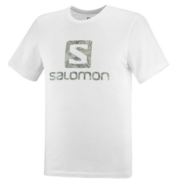 T-Shirt Salomon Outlife Logo Weiß