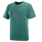 T-Shirt Salomon Outlife Logo grün