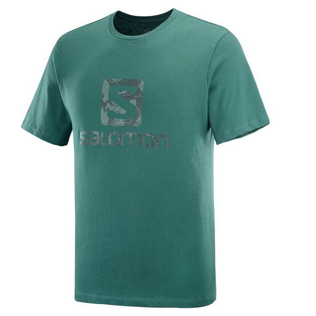 T-Shirt Salomon Outlife Logo grün