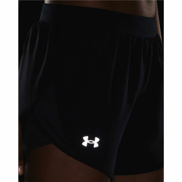 Damen-Sportshorts Under Armour Fly-By 2.0 Schwarz