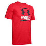 Herren Kurzarm-T-Shirt Under Armour Ultra Tir Rot