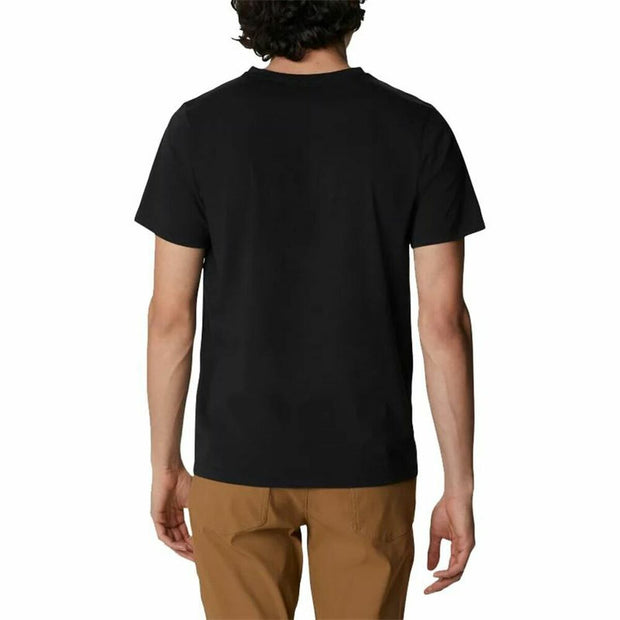 Herren Kurzarm-T-Shirt Columbia Sun Trek Schwarz
