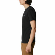 Herren Kurzarm-T-Shirt Columbia Sun Trek Schwarz
