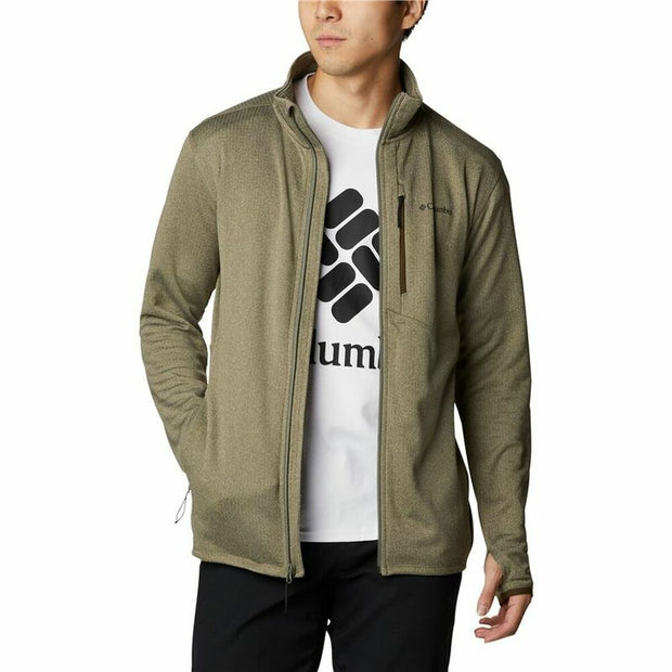 Fleece Columbia Park View Herren Olive Bunt