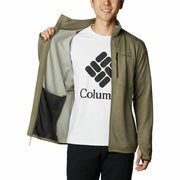 Fleece Columbia Park View Herren Olive Bunt