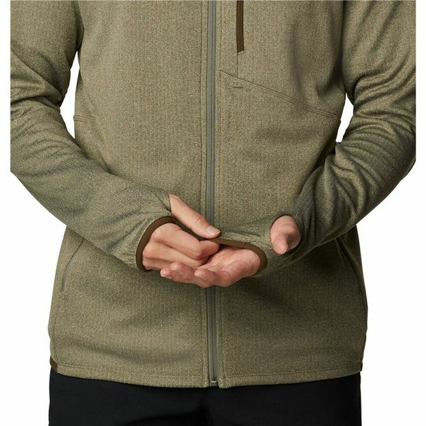 Fleece Columbia Park View Herren Olive Bunt