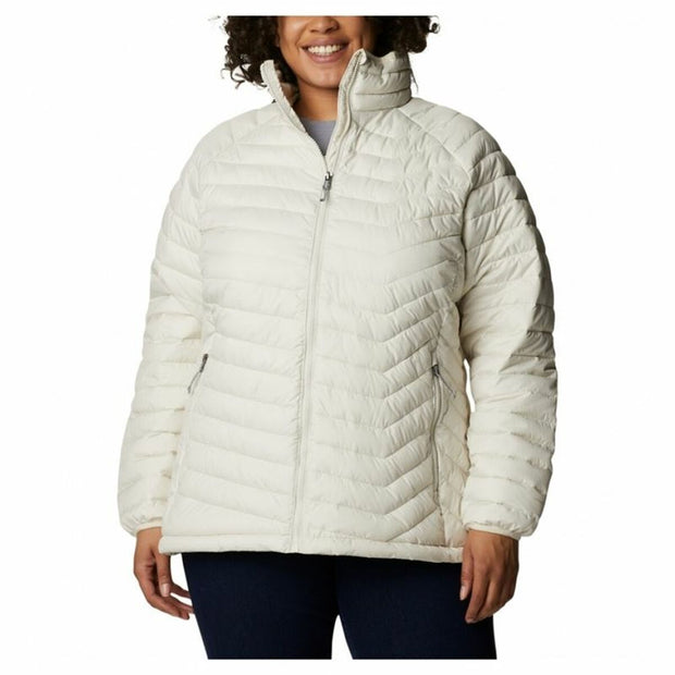 Sportjacke für Frauen Columbia Powder Lite Weiß