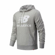 Herren Sweater mit Kapuze New Balance MT03558 AG Grau