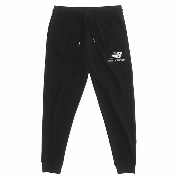 Lange Sporthose New Balance Essentials Stacked Logo Schwarz Herren