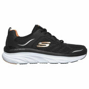 Herren-Sportschuhe Skechers Relaxed Fit D'Lux Walker Schwarz