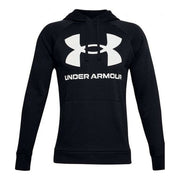 Herren Sweater mit Kapuze Under Armour Rival Fleece Big Logo Schwarz