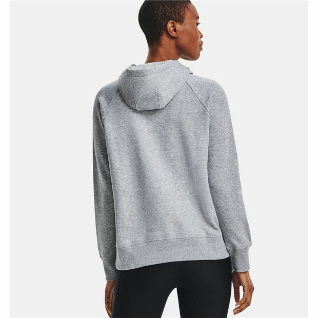 Damen Sweater mit Kapuze Under Armour Rival Hellgrau