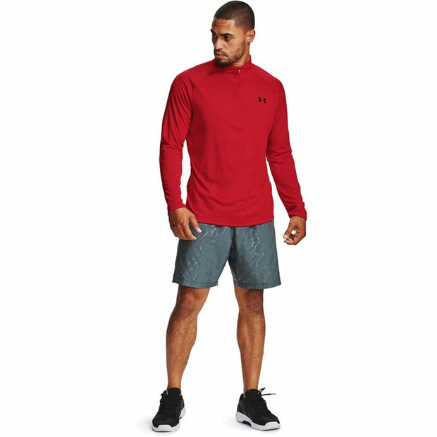 Herren Langarm-T-Shirt Under Armour Tech™ ½ Rot