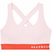Sport-BH Under Armour Mid Crossback Rosa