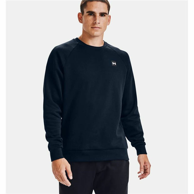 Herren Sweater ohne Kapuze Under Armour Rival Fleece Blau