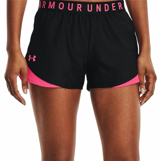 Damen-Sportshorts Under Armour Play Up 3.0 Schwarz