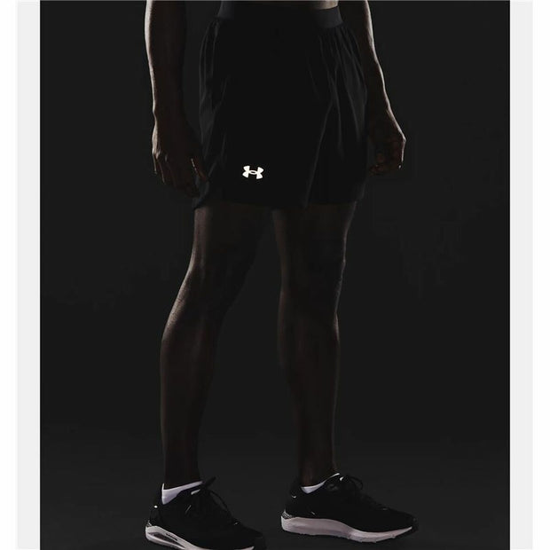 Herren-Sportshorts Under Armour Launch Run 5'' Schwarz