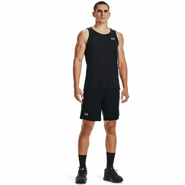 Tanktop Mann Under Armour Streaker Schwarz