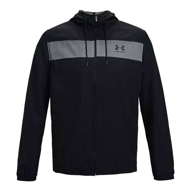Sportjacke Under Armour Windbreaker Schwarz