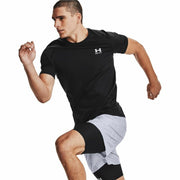 Herren Kurzarm-T-Shirt Under Armour Schwarz
