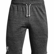 Sport Shorts Under Armour Rival Terry Dunkelgrau