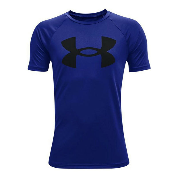 Kurzarm-T-Shirt Under Armour Tech Big Logo Blau