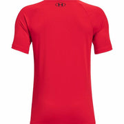 Kurzarm-T-Shirt Under Armour  Tech Big Logo Rot