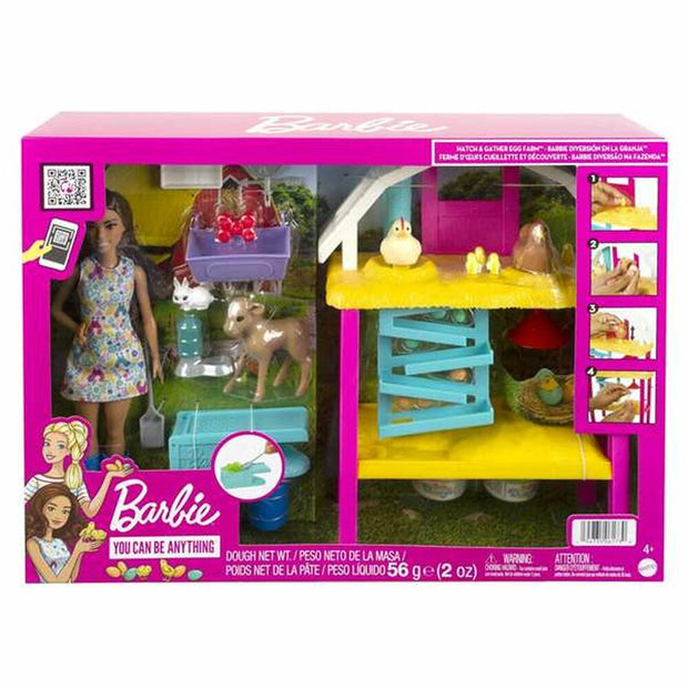 Farm with Animals Mattel Barbie and Her Farm HGY88