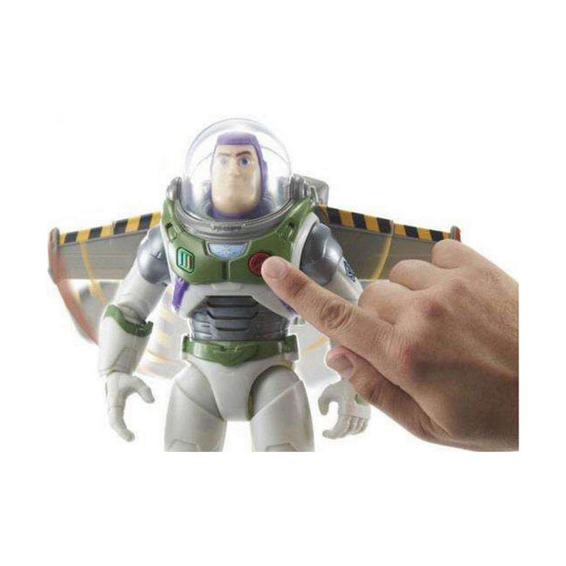 Action Figure Mattel Buzz Lightyear with Jetpack Sound Spanish Lights Smoke