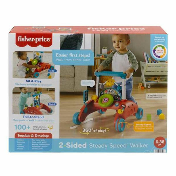 Wheeled walking frame Mattel Fisher-Price Steady Speed Reversible