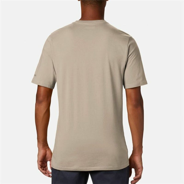 Herren Kurzarm-T-Shirt Columbia Grau