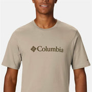 Herren Kurzarm-T-Shirt Columbia Grau
